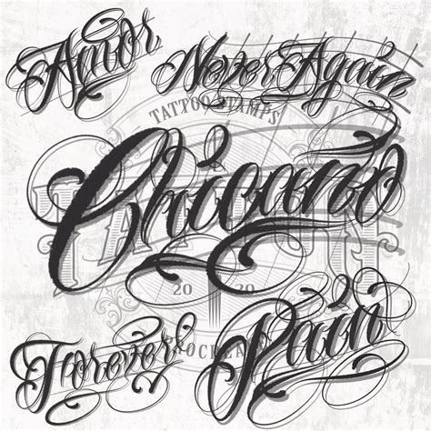 Chicano Tattoo Fonts